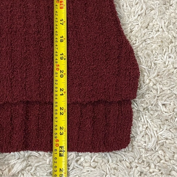 Maurices women soft long sleeve  crewneck maroon sweater size XL - Picture 8 of 8